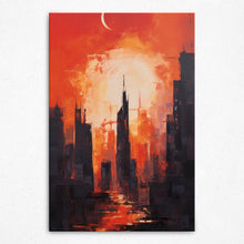 Load image into Gallery viewer, Crimson Monolith (Canvas)