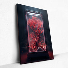 Load image into Gallery viewer, Crimson Captivation (Canvas)
