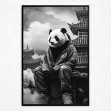 Load image into Gallery viewer, Panda Panache (Framed Poster)