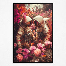 Load image into Gallery viewer, Floral Nebula Nexus (Framed Poster)