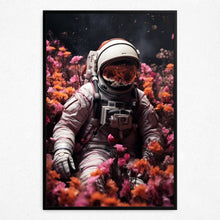 Load image into Gallery viewer, Galactic Petal Solitude (Framed Poster)
