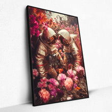Load image into Gallery viewer, Floral Nebula Nexus (Framed Poster)
