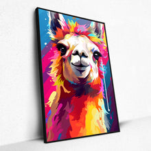 Load image into Gallery viewer, Llama Drama Palette (Framed Poster)