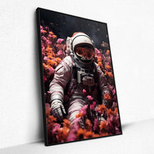 Load image into Gallery viewer, Galactic Petal Solitude (Framed Poster)