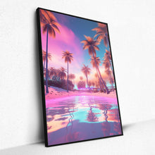 Load image into Gallery viewer, Lustrous Coastal Whisper (Framed Poster)