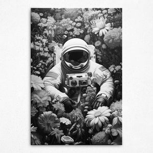 Floral Solitude (Canvas)