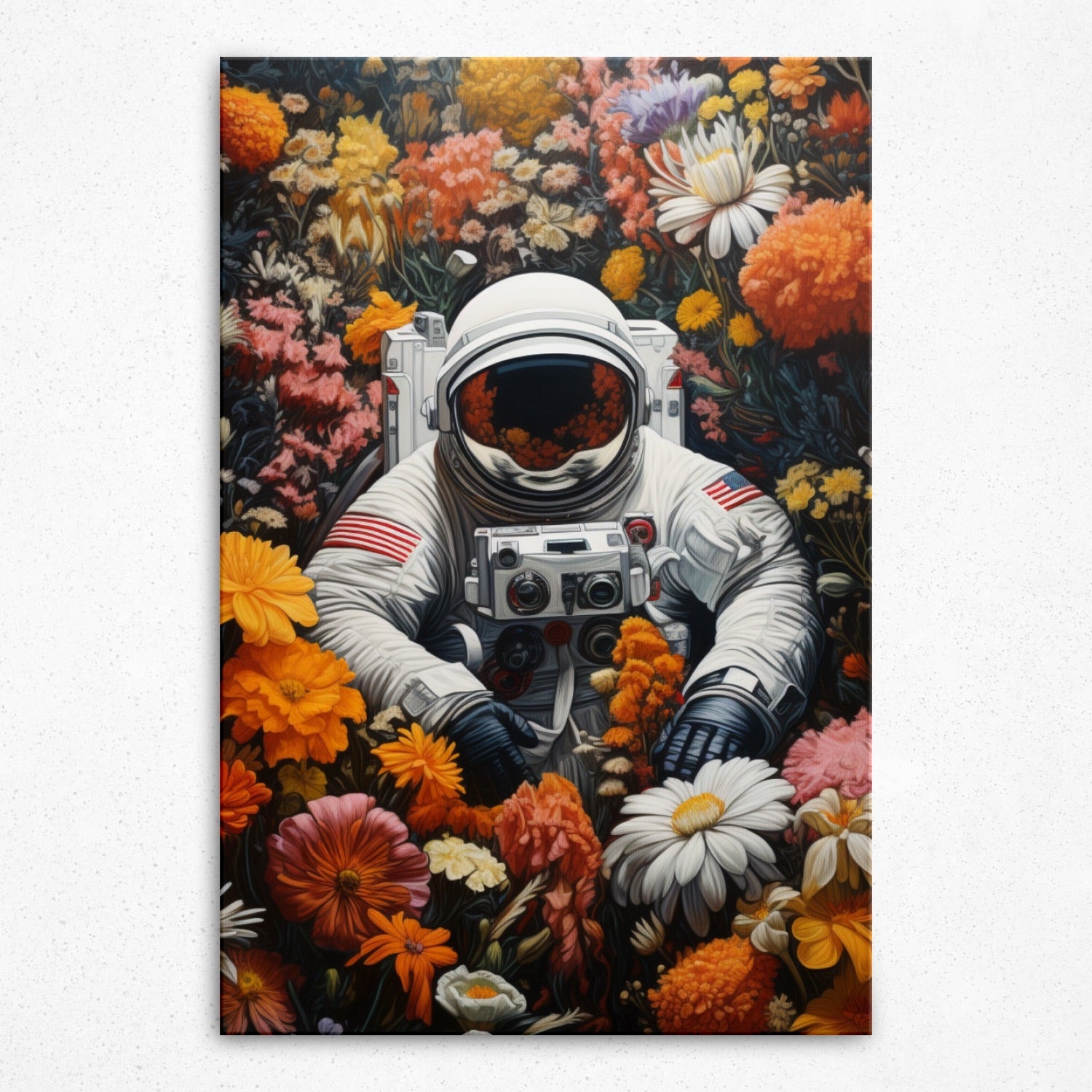 Floral Solitude (Canvas)