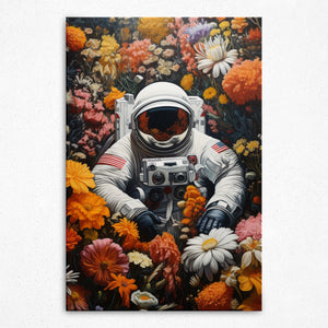 Floral Solitude (Canvas)