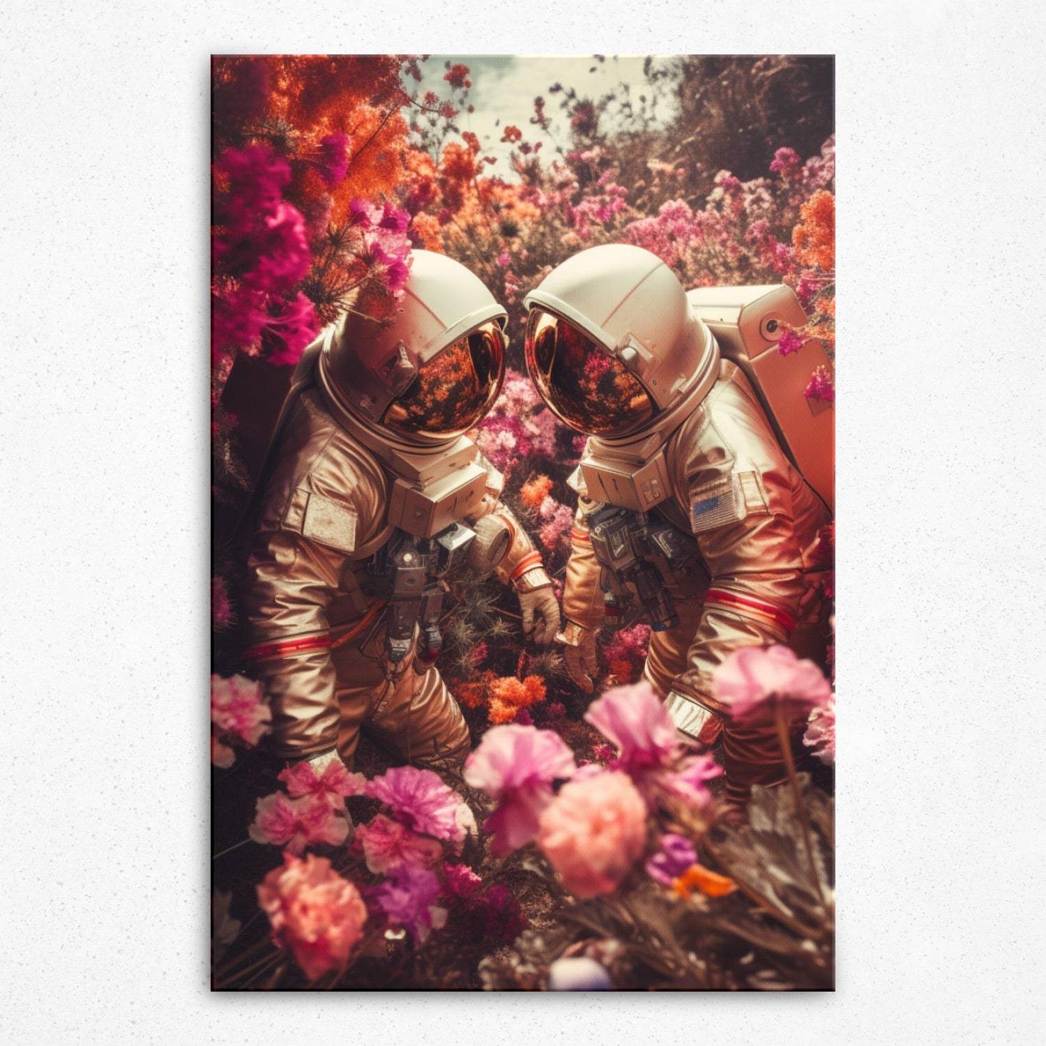 Floral Nebula Nexus (Canvas)