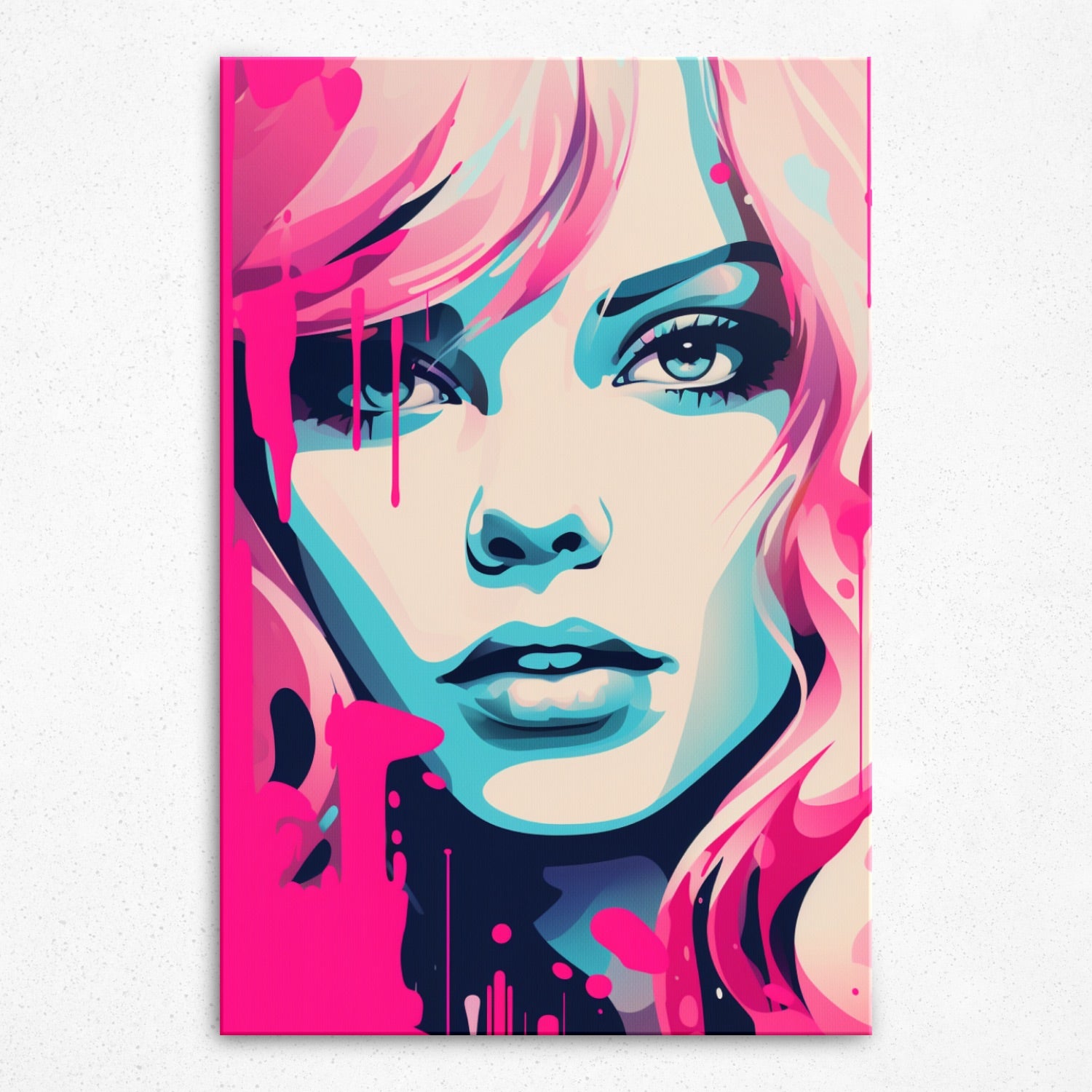 Neon Muse (Canvas)