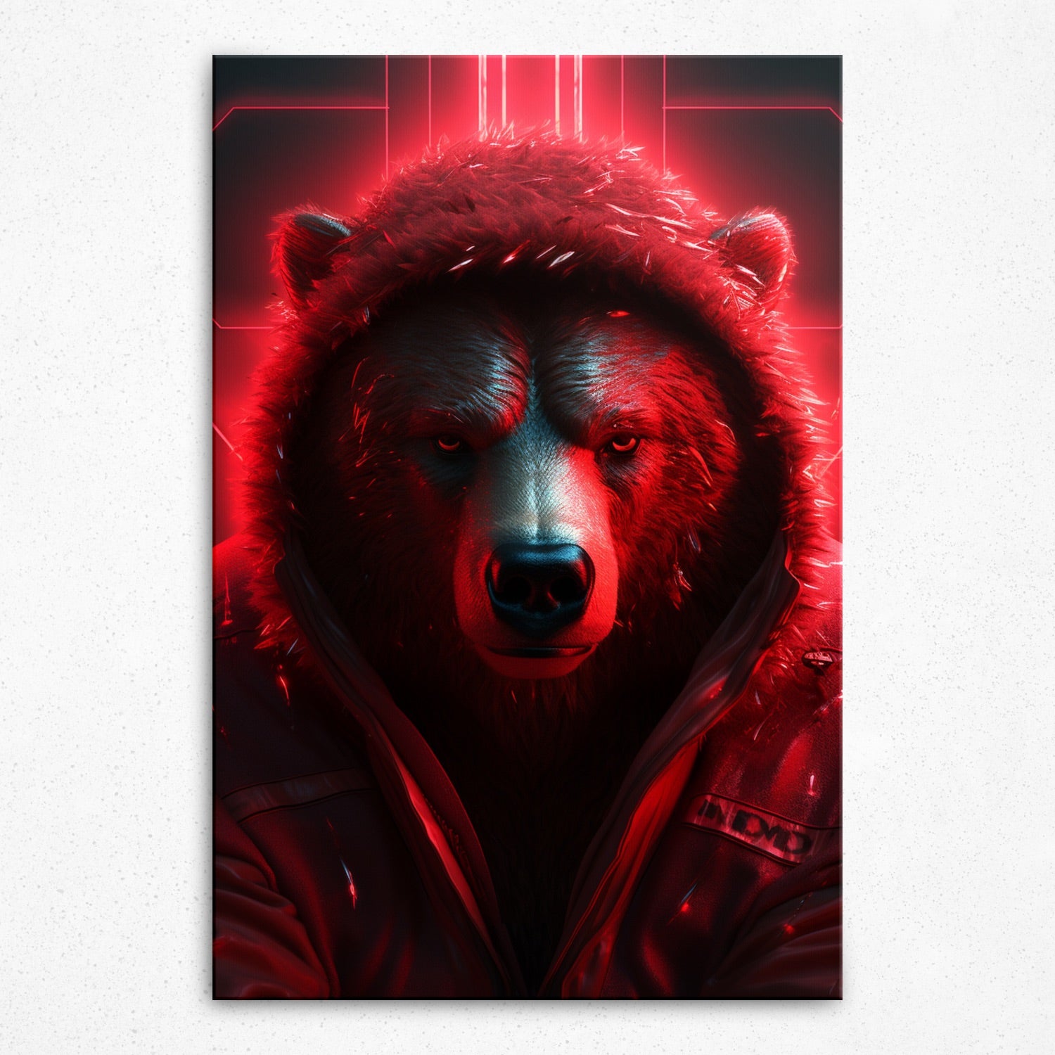 Crimson Cloak (Canvas)