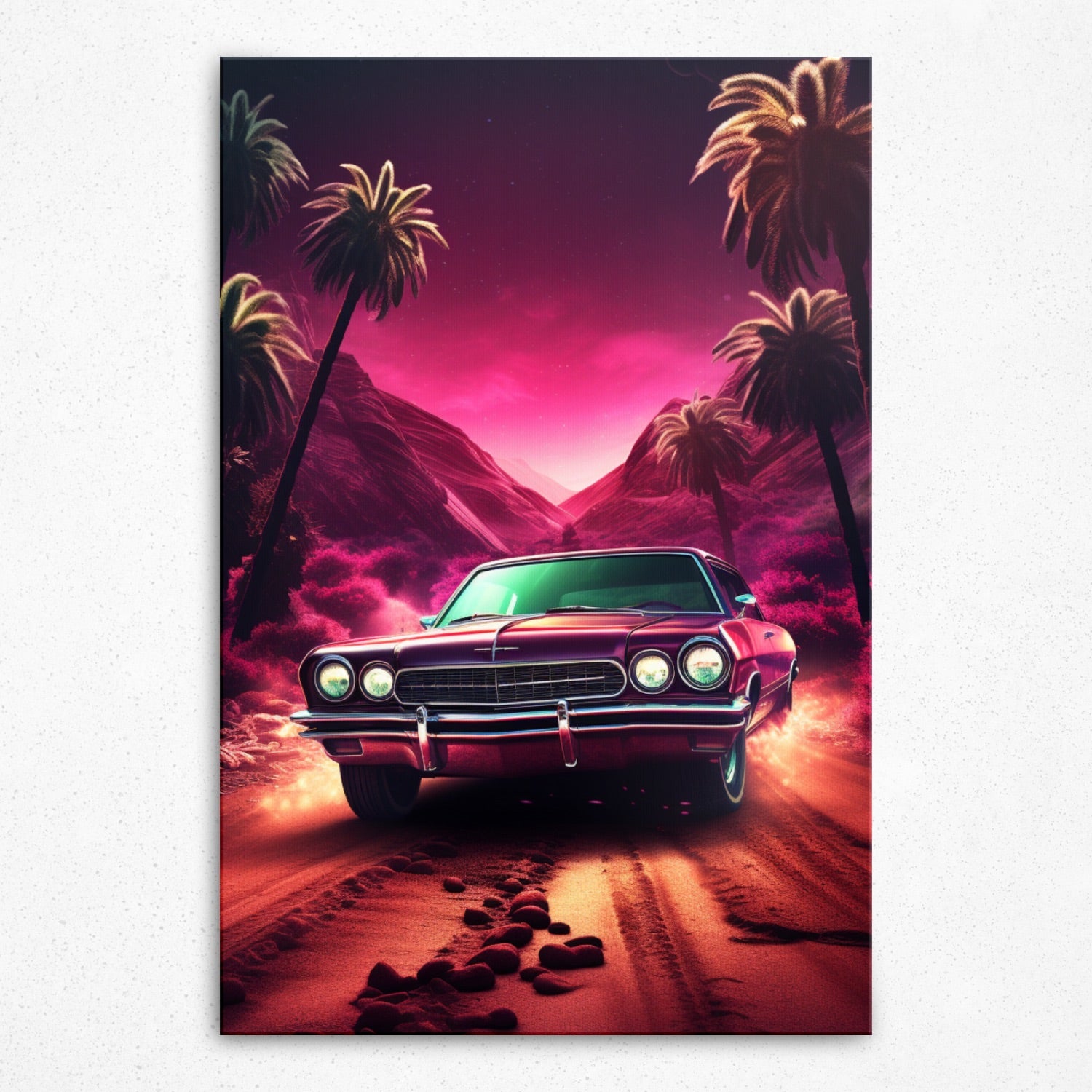 Desert Rose Drive (Canvas)