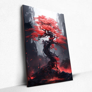 Crimson Whisper (Canvas)