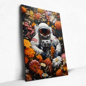 Floral Solitude (Canvas)