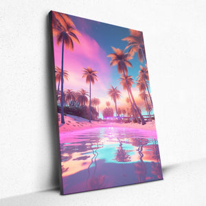 Lustrous Coastal Whisper (Canvas)