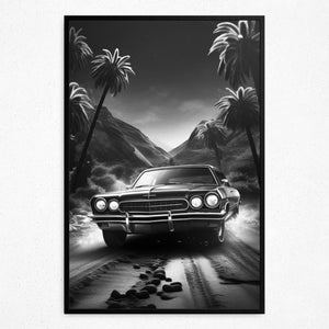 Desert Rose Drive (Framed Poster)