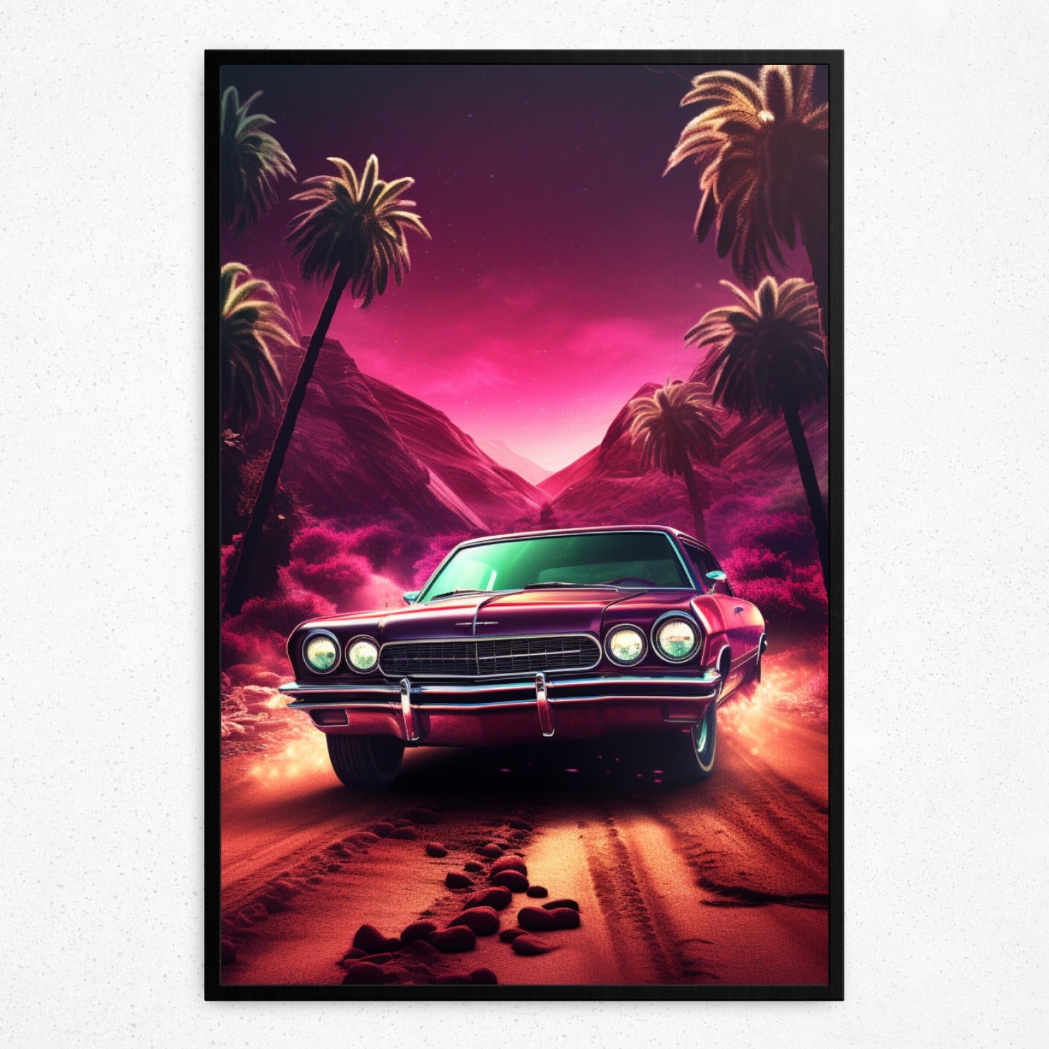 Desert Rose Drive (Framed Poster)