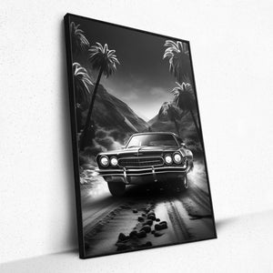 Desert Rose Drive (Framed Poster)