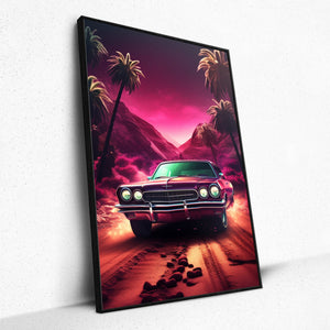 Desert Rose Drive (Framed Poster)