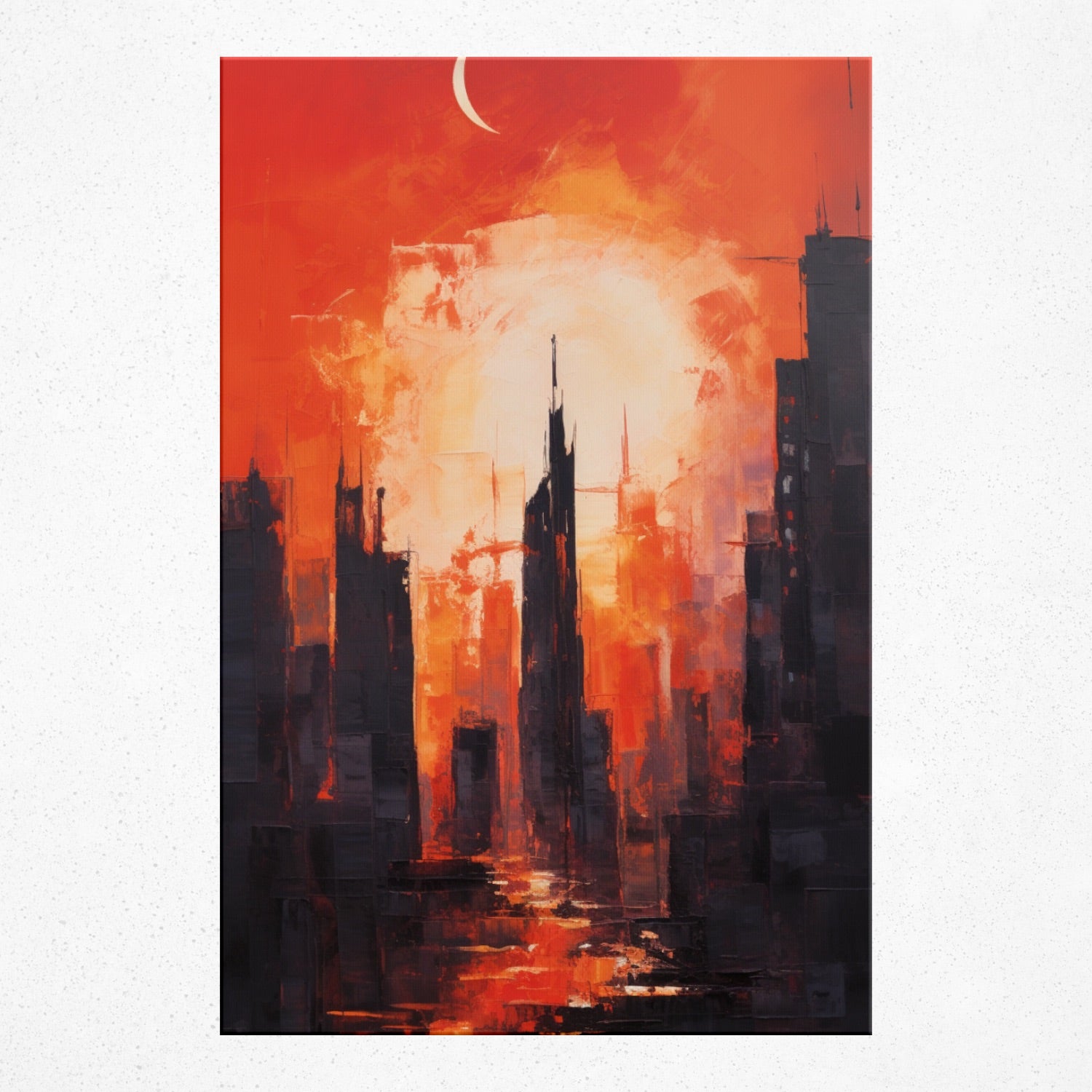 Crimson Monolith (Poster)
